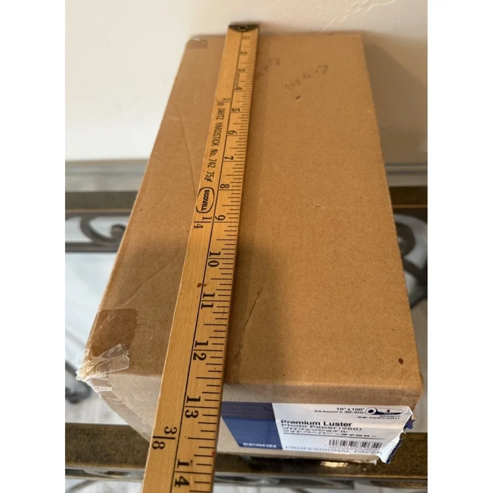 NEW Epson Premium Luster Photo Paper Roll 10x100 S042077 PXMC10R11 Open Box Roll